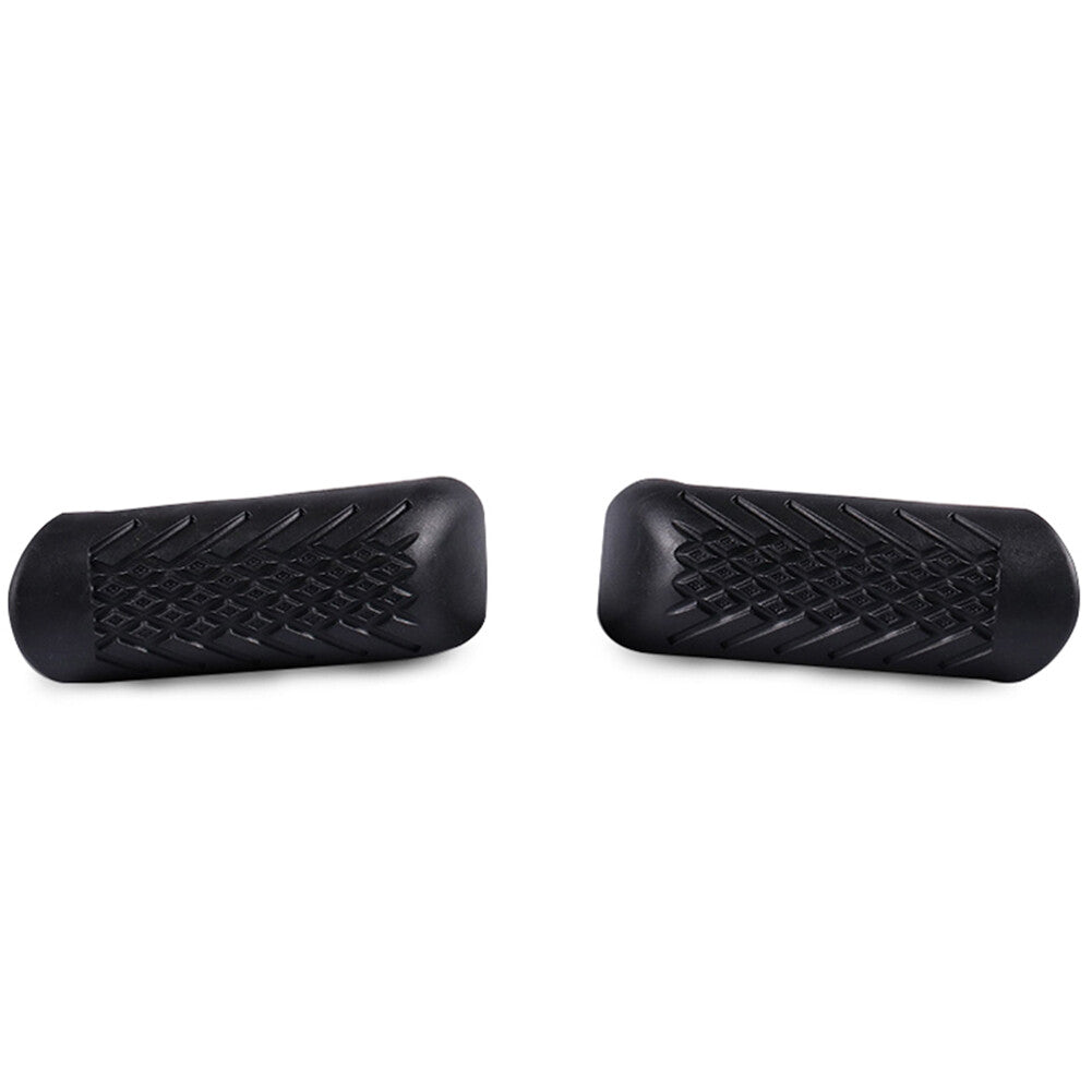 Black Engine Guard Crash Bar Rubber Covers Fit for Harley Sporter Dyna XL883 XL1200