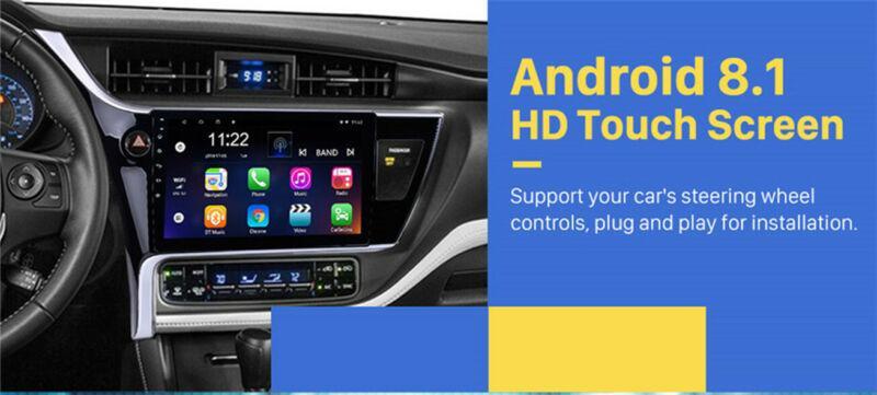 10.1-inch Navigation for 2017 for Corolla (LHD) Android 8.1 Car Stereo Radio GPS - n