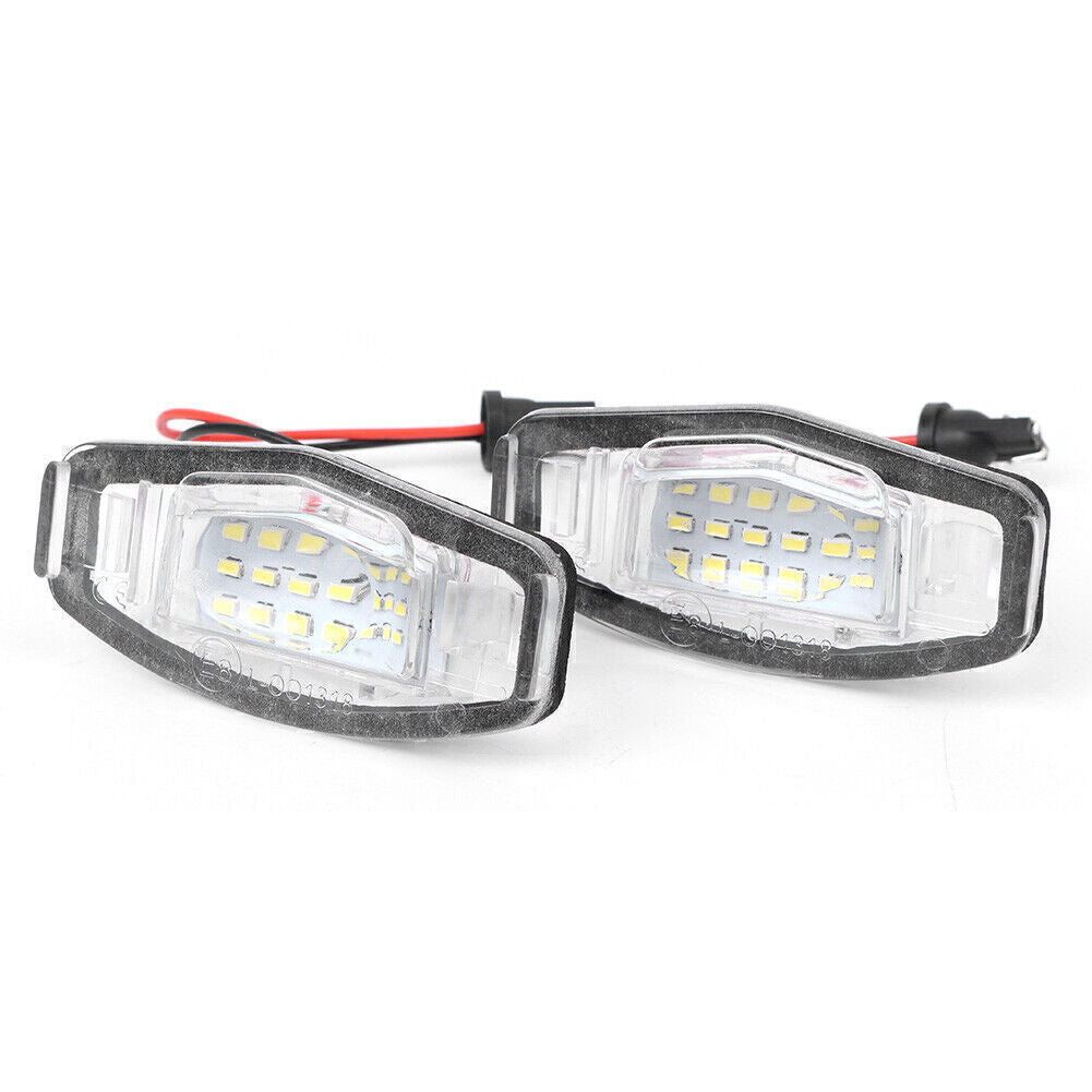 2pcs LED Tail License Light Lamp Fit for Honda for Civic VII4/5Door/VIII 2006-2015 Car