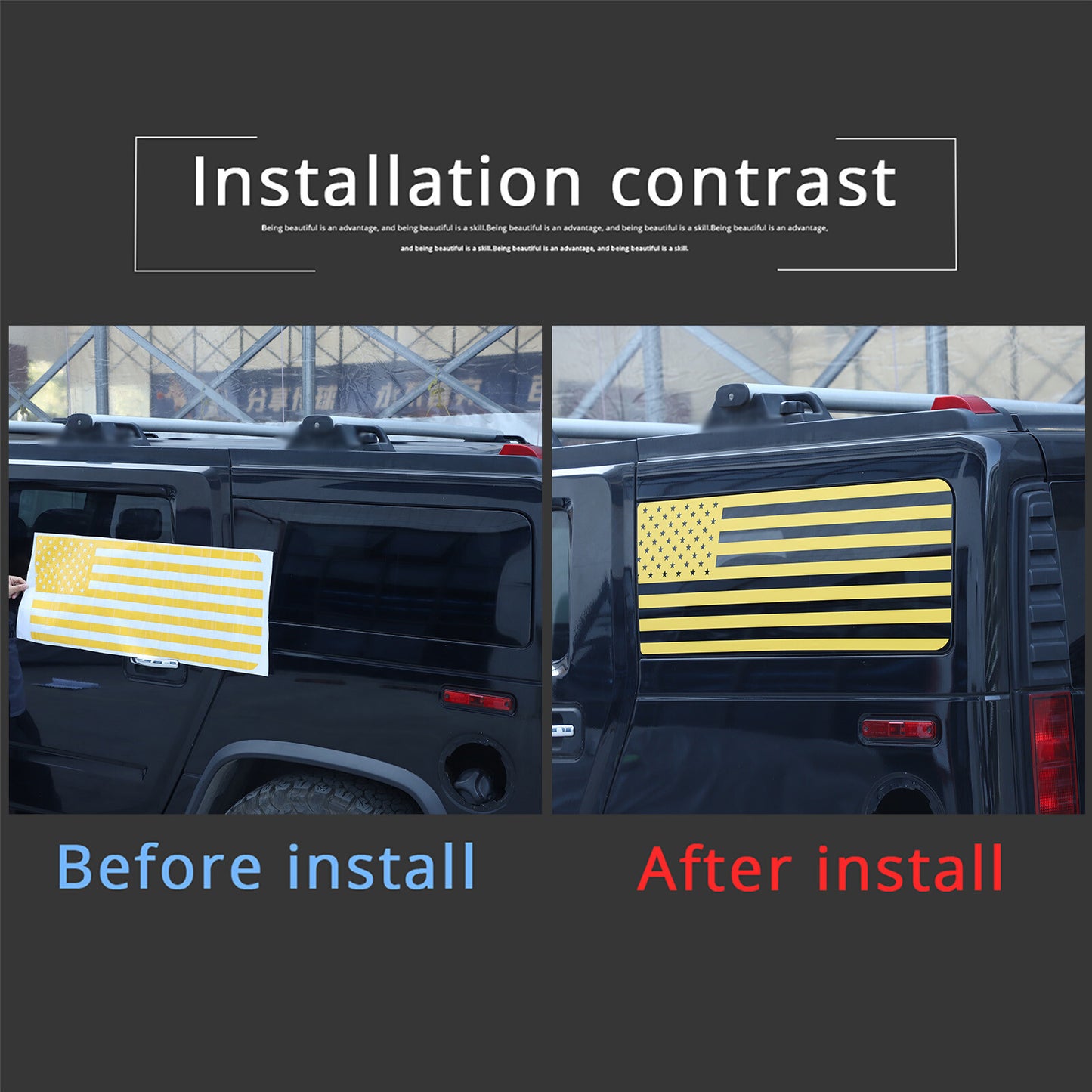 Steel for FJ Cruiser 2007 - 2021 Side Fender Hood Panel Trim Covers 2 pcs- v