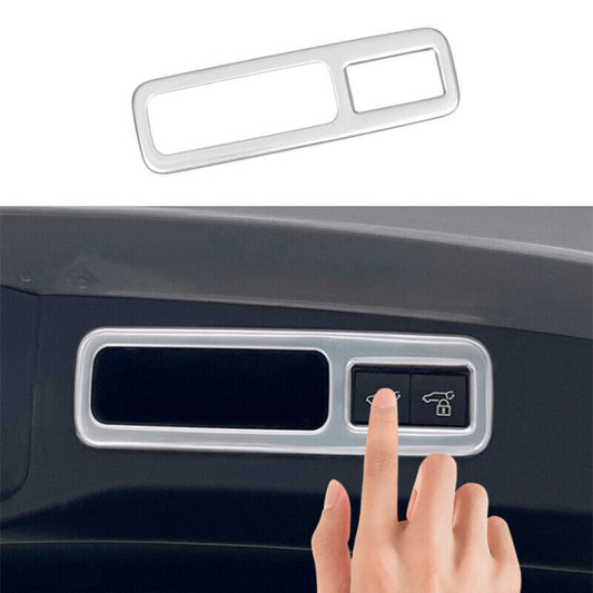 Matte Silver Tailgate Door Handle Frame Trim Fit for Lexus RX350h 500h 2023-2024