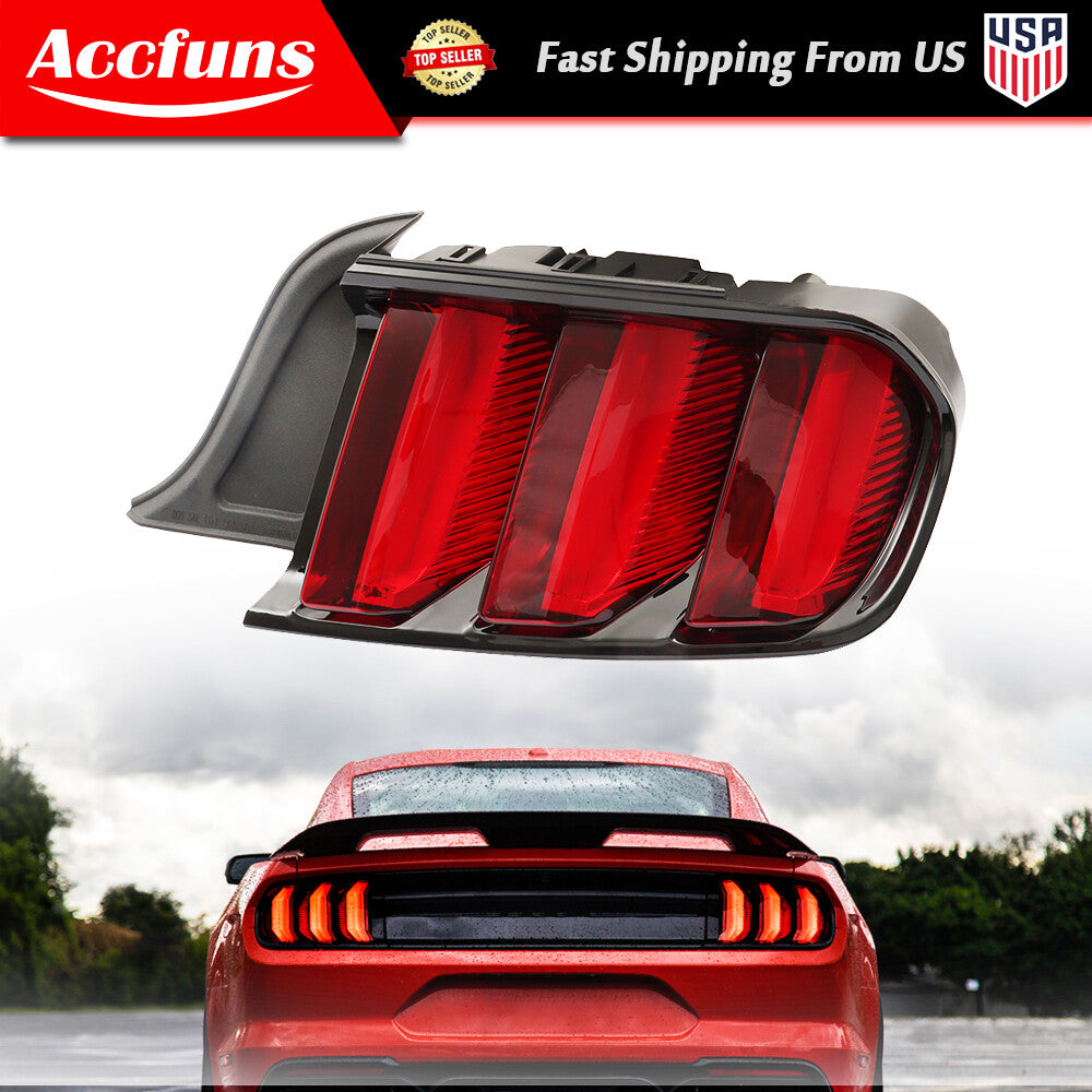 Halogen red taillights on the right/passenger side for Mustang 2015-2017 n