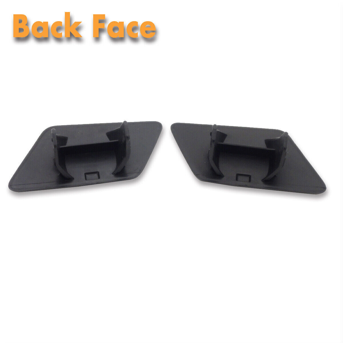 1Pair Front Headlight Washer Spray Jet Cover Caps Fit for BMW X1 E84 2010-2012 Q