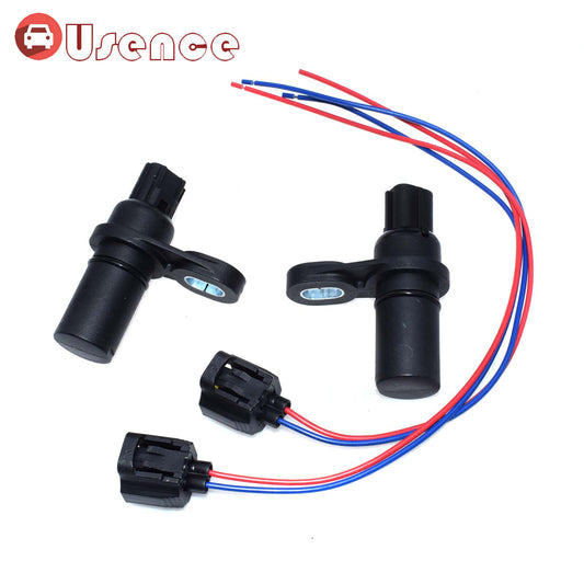 2X Transmission Input  Output Speed Sensor W/Connector for Chrysler for Jeep for Dodge