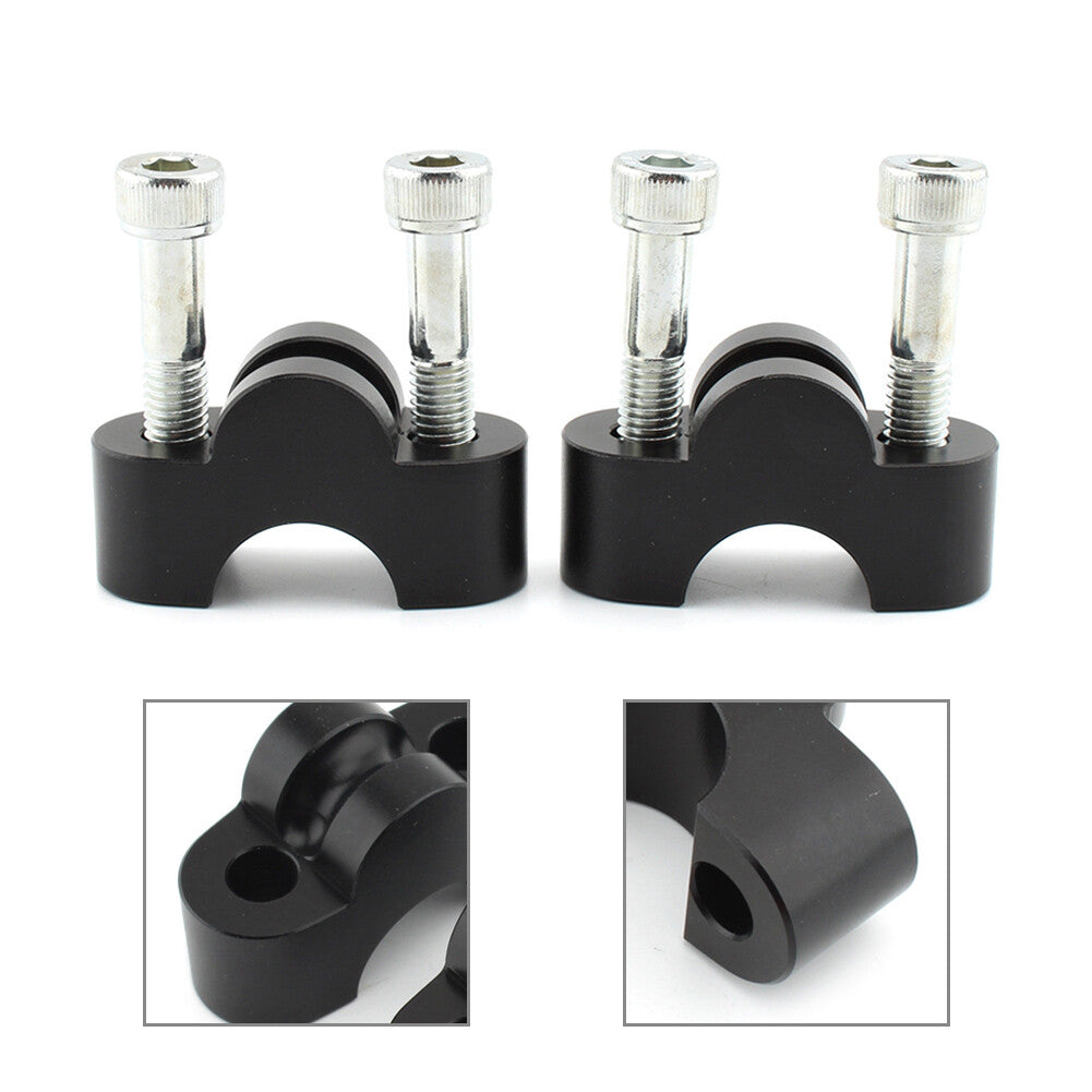 for HONDA CB1100 RS CB1100EX MSX125 Black Motor Handle Bar Riser Mounting Clamp Q