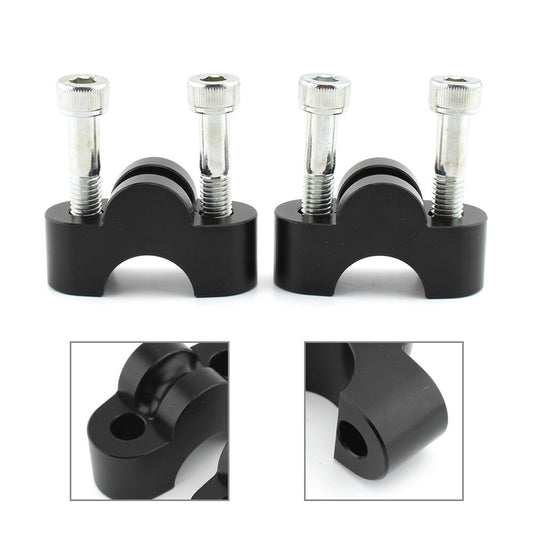 for HONDA CB1100 RS CB1100EX MSX125 Black Motor Handle Bar Riser Mounting Clamp Q