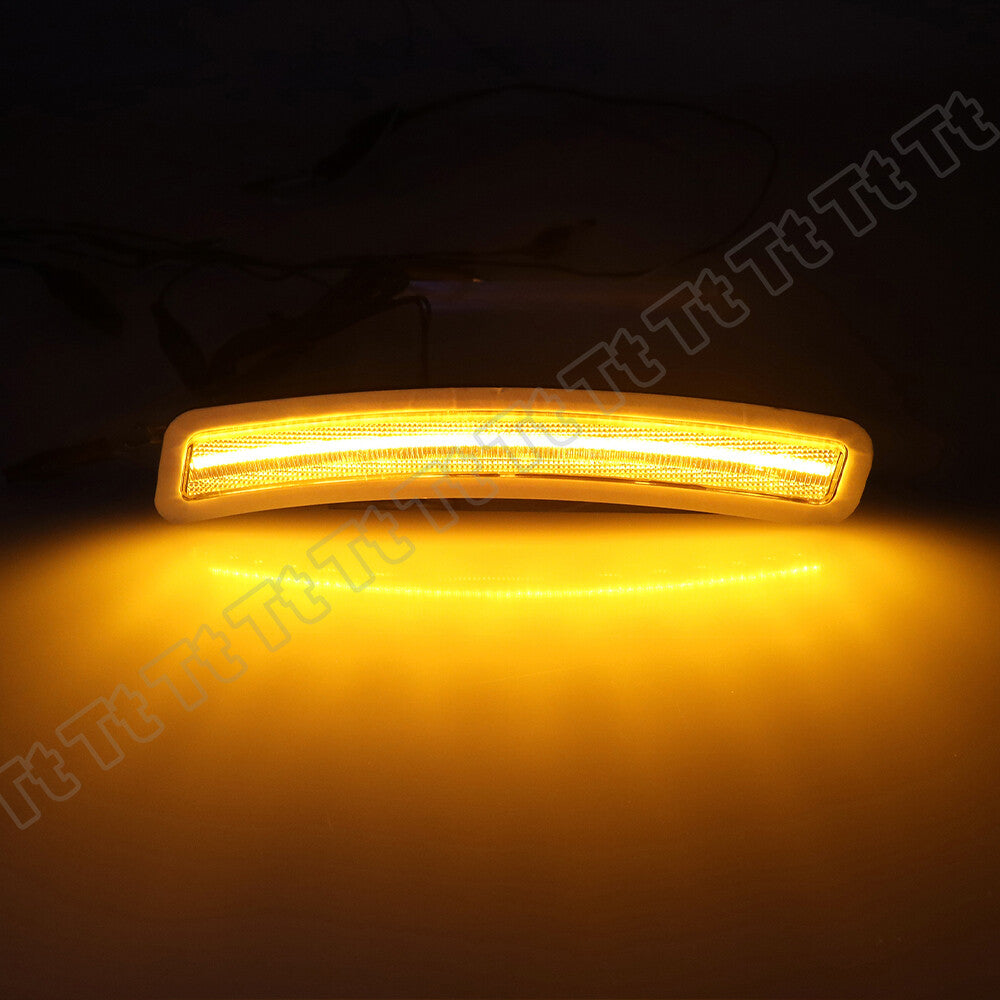 LED Front Bumper Side Marker Reflector Lights for 2014 - 2020 for F80 M3 F82 F83 M4 - v