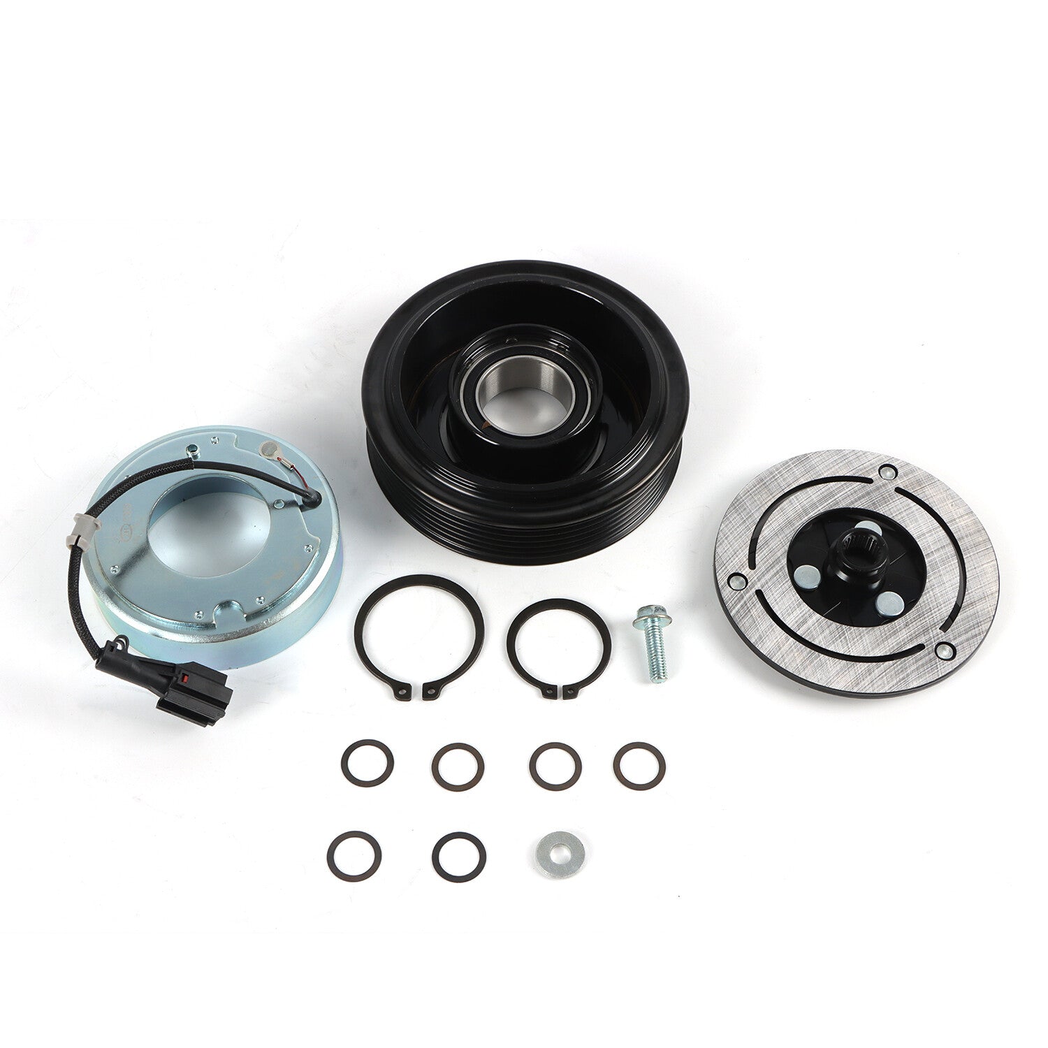 A/C AC Compressor Clutch Kit For 2014-2018 for SUBARU FORESTER 4CYL 2.5L 1368