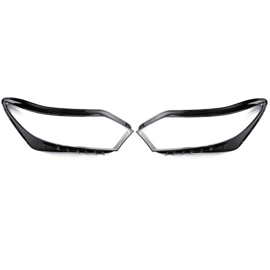 A pair of clear lens protectors for headlights of 2017, 2018, and 2019 for Chevrolet Equinox models.