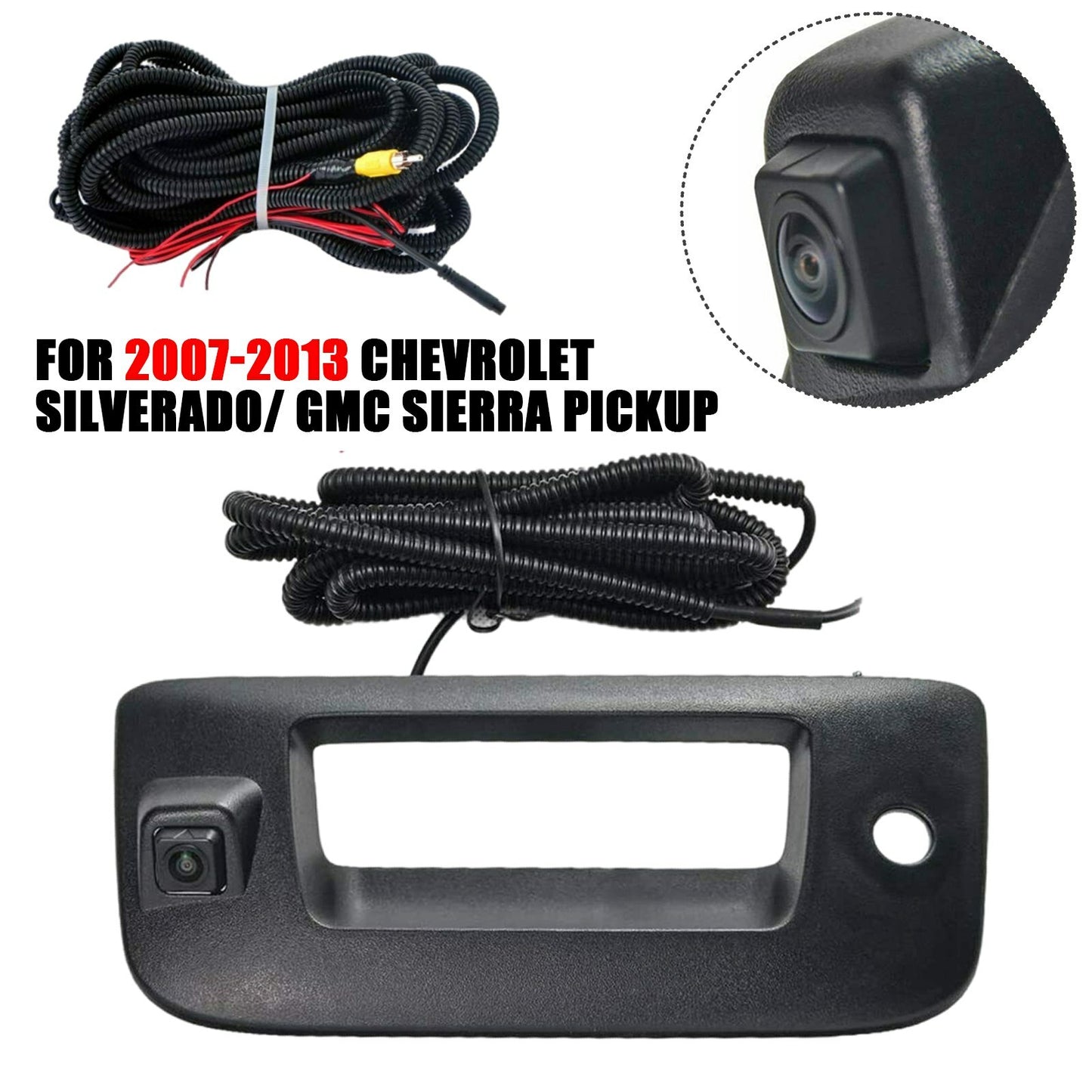 Brand new rearview backup camera for SILVERADO for SIERRA for GMC tailgate (2007-2013)