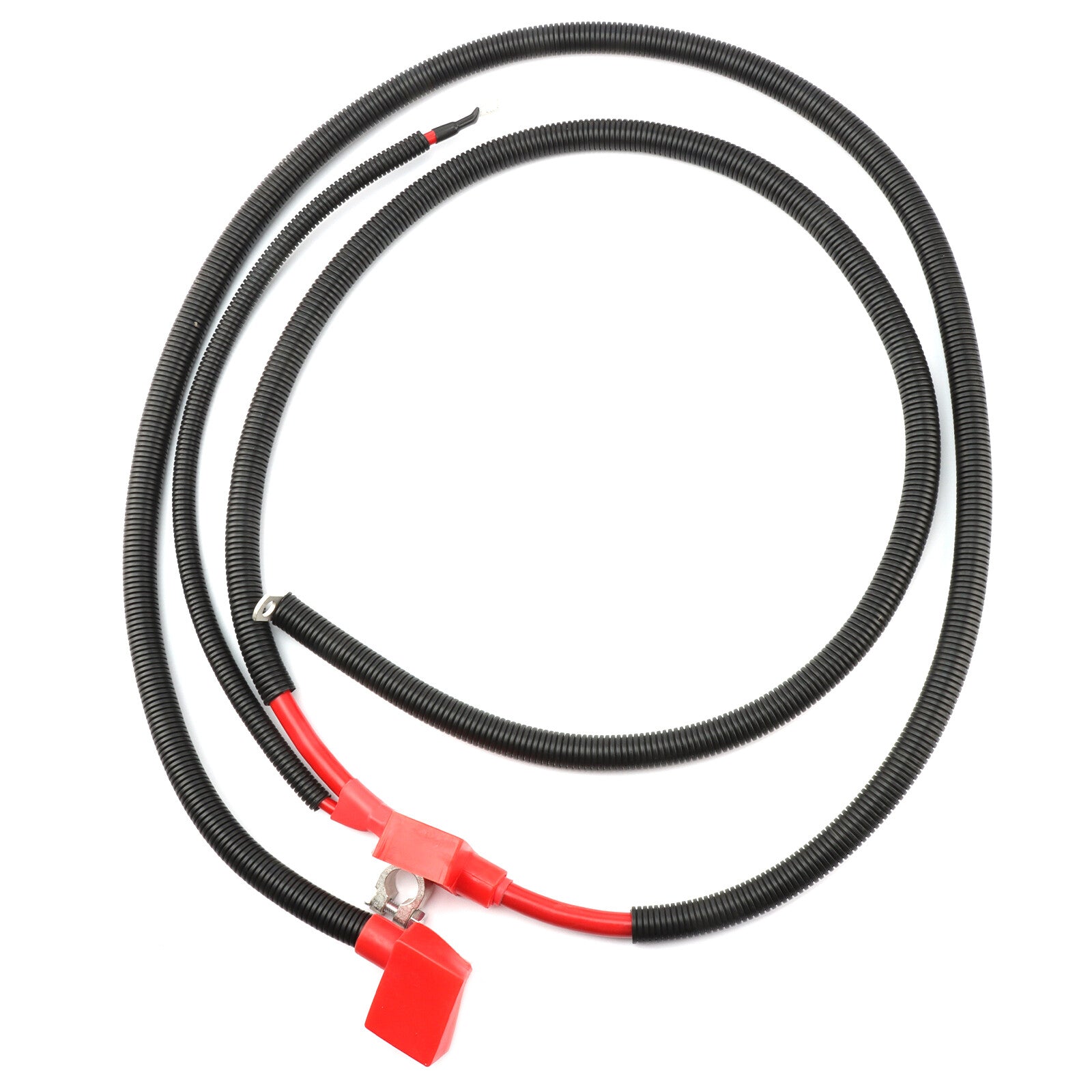 Compatible with 1994-1997  for ford  7.3L Stroke Battery Cable Kit (Positive and Negative) Q