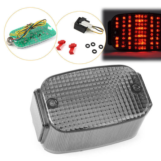 for Kawasaki Vulcan 800 1500 99-06 Smoke LED Taillights Brake Turn Signals Lamp