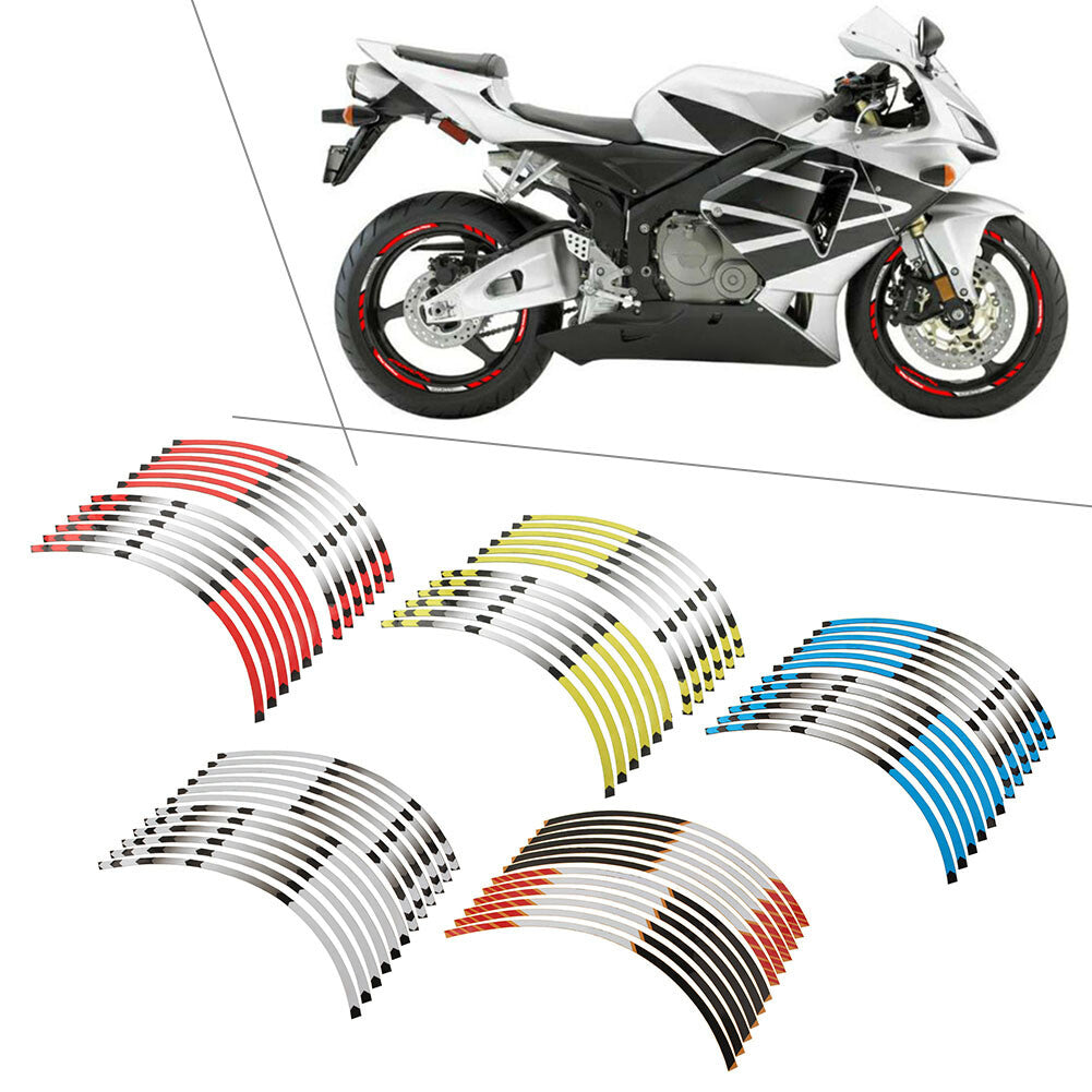 for Honda Repsol HRC CBR RR Motorcycle Rim Stripes Wheel Decals Tape Stickers Q