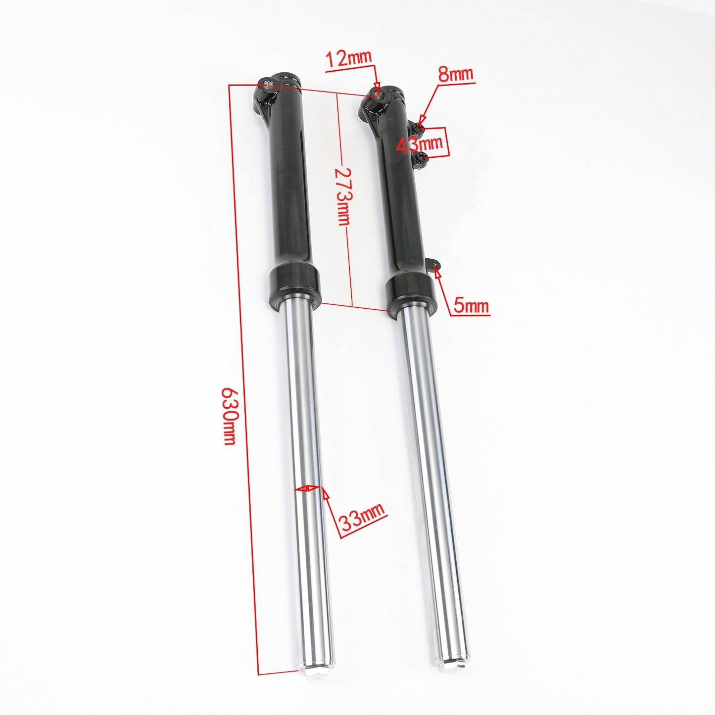 630mm Front Forks Shock for Dirt Pit Bike Apollo CRF50 110cc 125cc 90cc 70cc 140