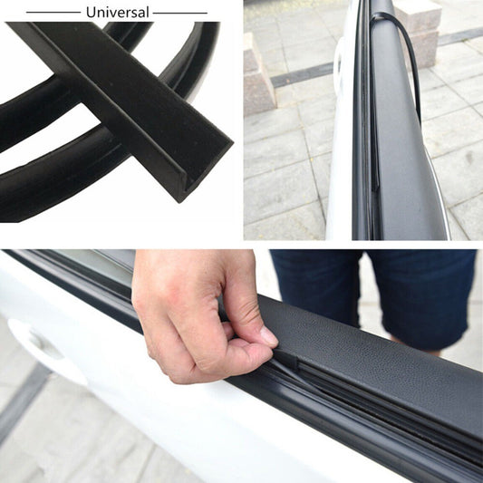 1x 4M Auto Car Side Window Glass Rubber Weatherstrip Seal Strip Noise Insulation n