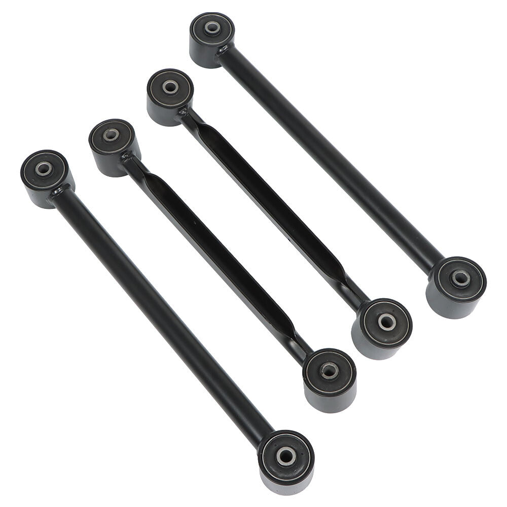 4-piece upper and lower rear-end control arm kit for 2002-2009 Trailblazer Envoys. n