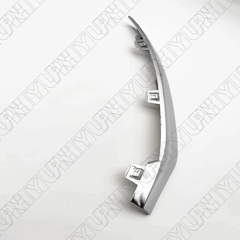 2 × Front Bumper Moulding Trim Silver for Mercedes for Benz W253 GLC Class 2017 2018 Q