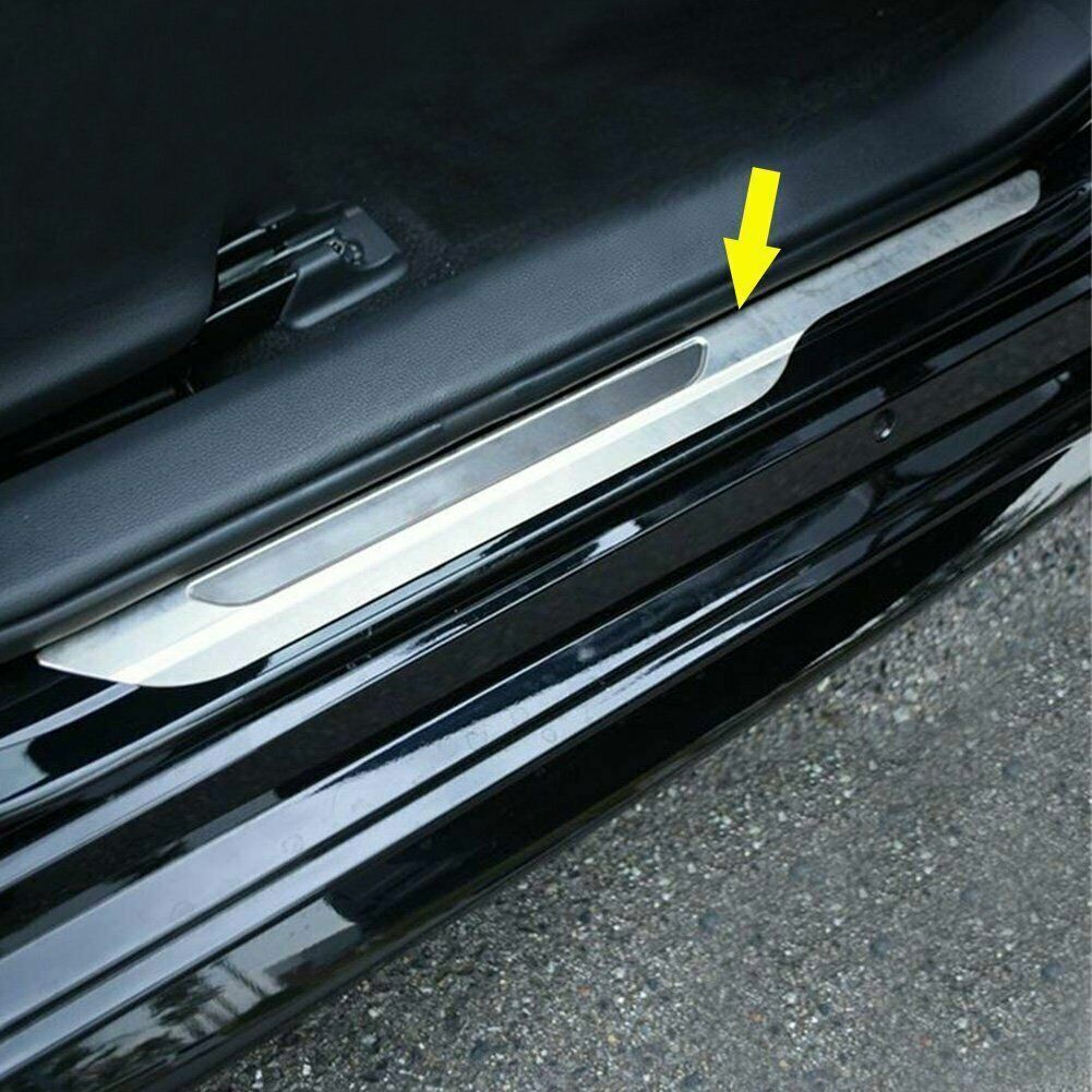 For Rogue Sport 2017-2021 Chrome Rear Window Side Wing Spoiler Cover Trim v
