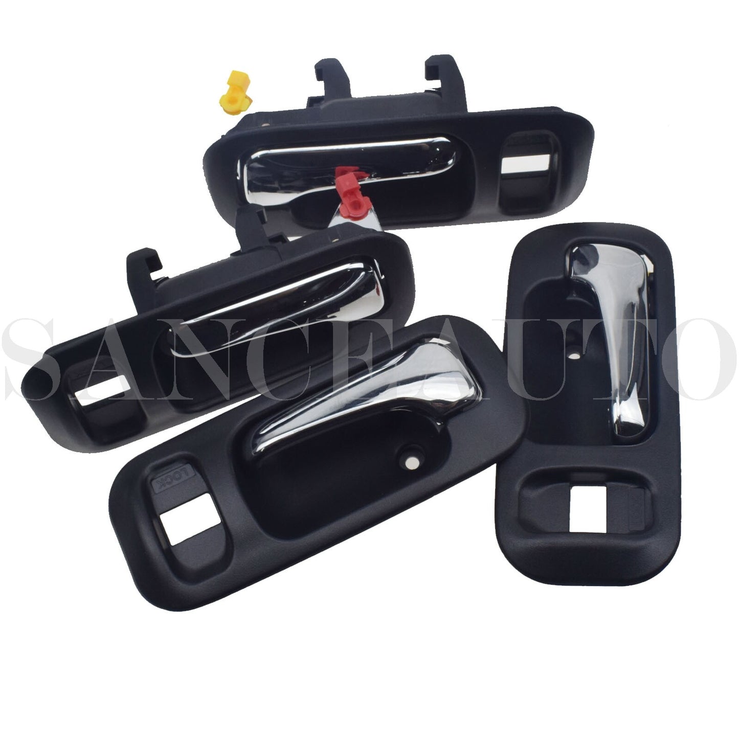 Black chrome 4-piece interior door handles for 1997-01 for Honda CRV 95-98 Odyssey n