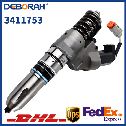 New Fuel Injector 3411753 3411753RX ISM ISM11 M11 QSM11 Diesel Engine