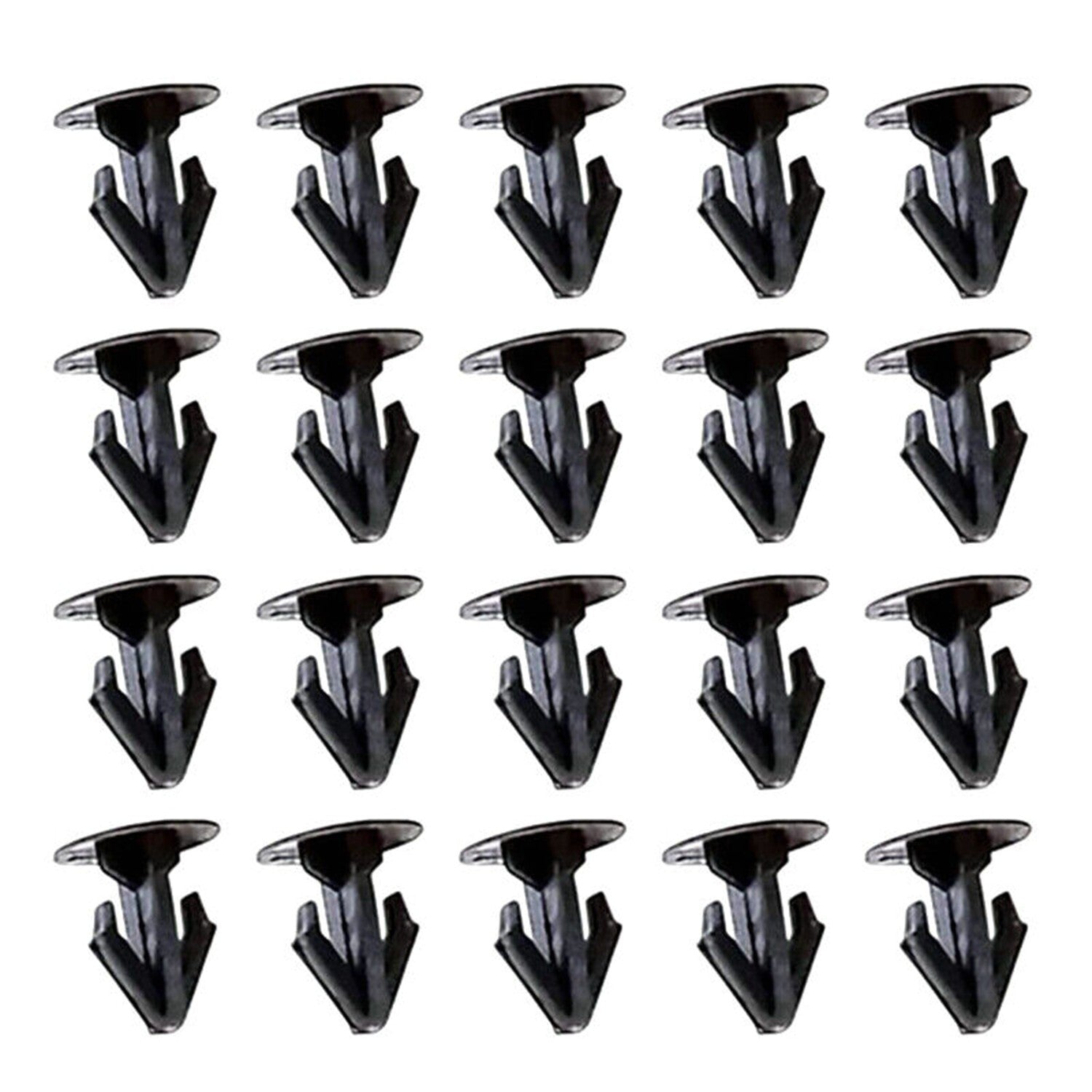 50Pcs 6mm Hole Hood Insulation Retaining Clips 91520-SM4-C01 for Acura  for Honda