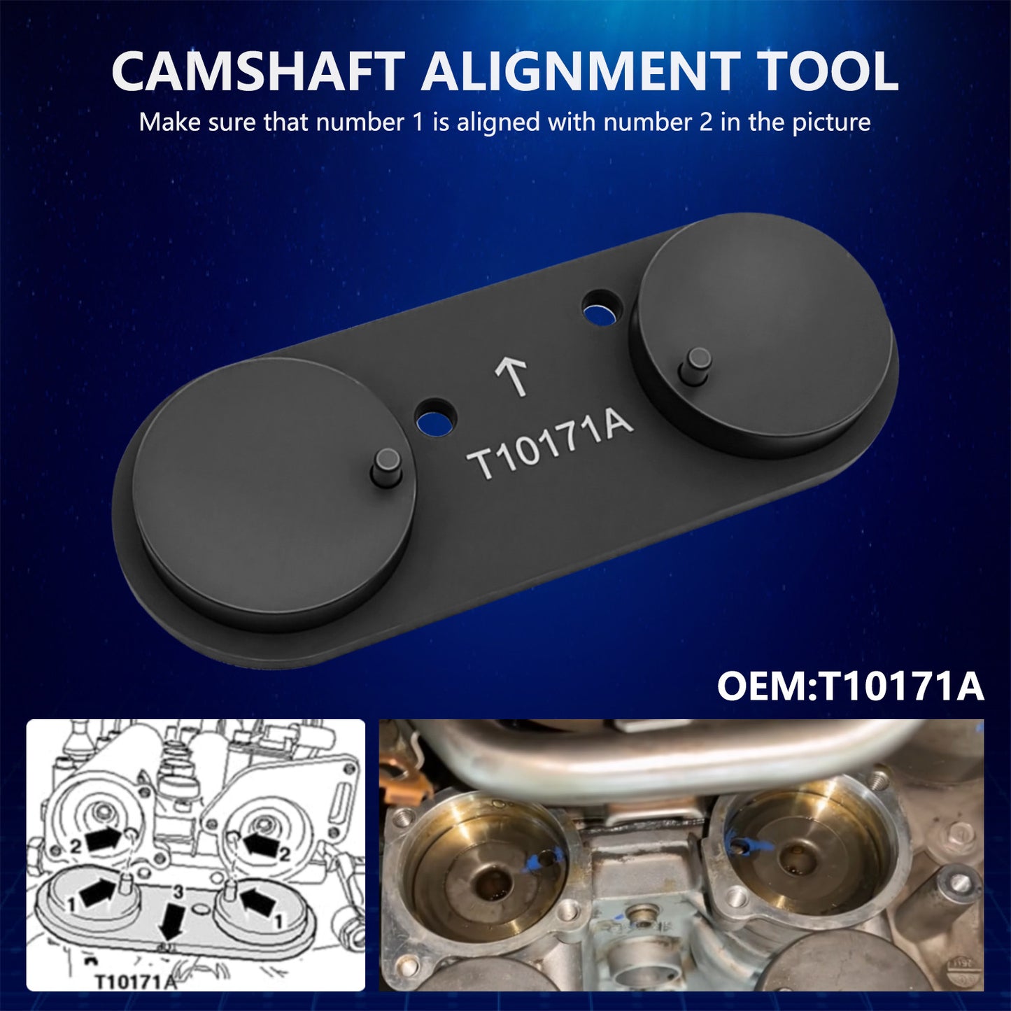 Engine Timing Locking Tool Kit for VW for Audi for Skoda 1.4/1.6FSi 1.4 TSi 1.2TFSi/FSi