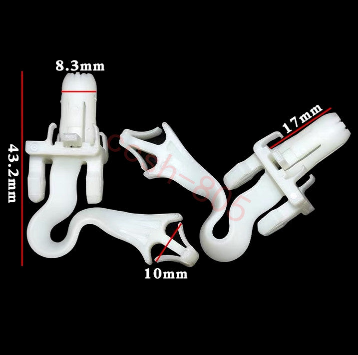 2 Pcs Car Interior A Pillar Trim Retainer Clips for Toyota for Lexus