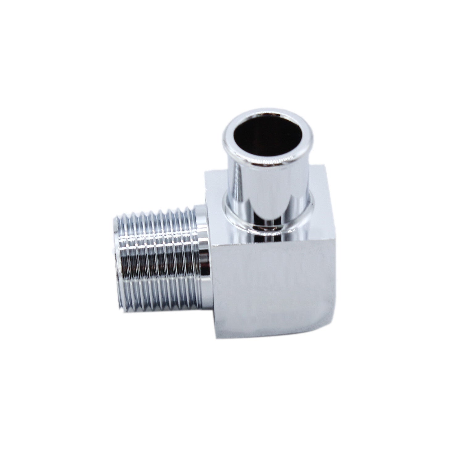 90¡ã Heater Hose Fitting 1/2 NPT to 5/8 Hose Barb Fits 1/2 NPT Intake Manifold