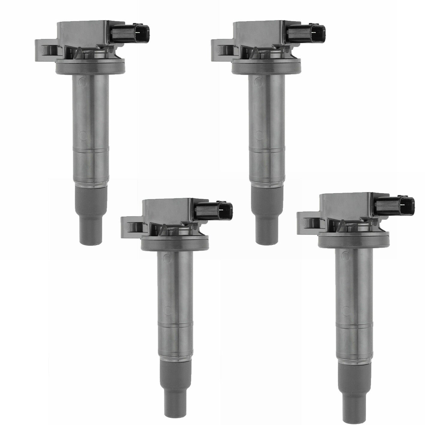 4-pack Equipment Manufacturer Ignition Coils 90919-02240 for Toyota Prius/Echo Base Cars 1.5L