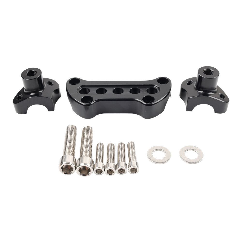 1 Handlebar Riser Top Clamp Mount for Harley Sportster Softail Dyna Road King