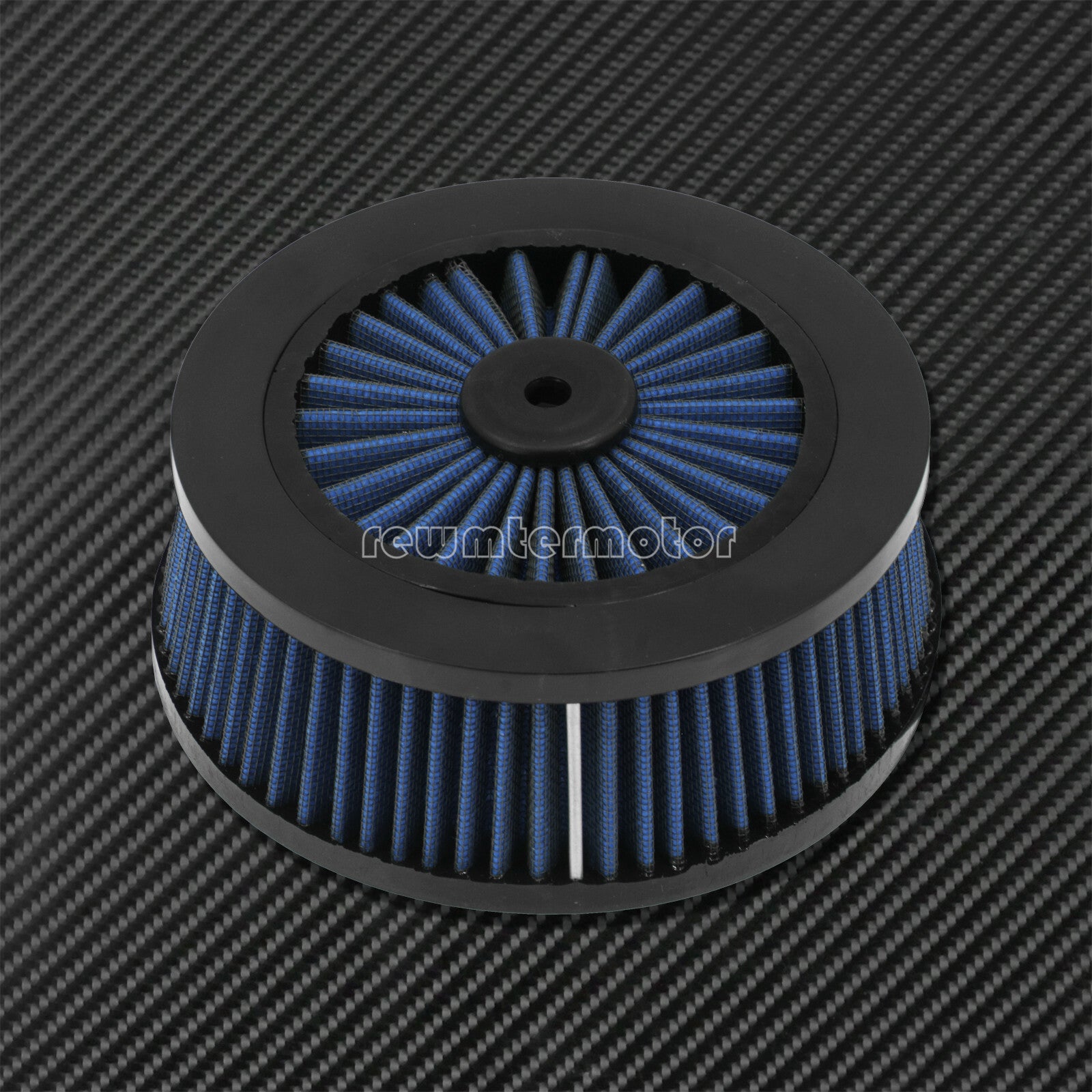 Blue Air Cleaner Element Replacement Filter Fit For Sportster Touring Softail Q