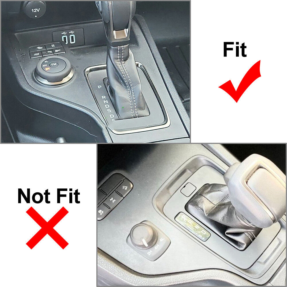 Carbon Fiber Gear Shift Panel Cover Trim for Ford Ranger Sport 2020-2022 2021