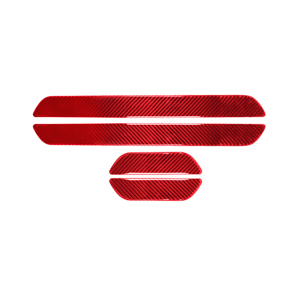 Carbon Fiber Interior Central Console Ashtray Cover Trim for Hyundai Azera v