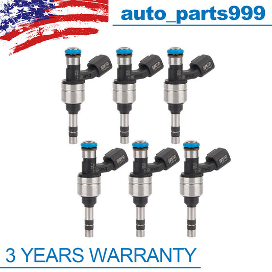 6-piece fuel injector for Buick Allure 2010 for Gmc Terrain 2010 - 2011 12629927- n