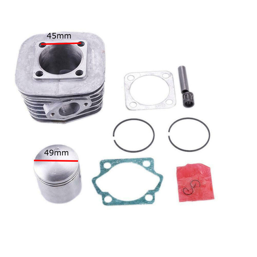 1 x 100cc Engine Motor Cylinder Piston Set For Motorized Bicycle Bike Motorcycle Q