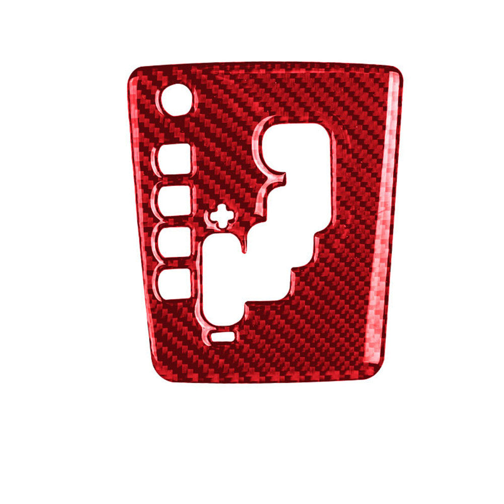 6Pcs Red Carbon Fiber Speedmeter Accent Cover Trim For Sonic 2012-2016 v