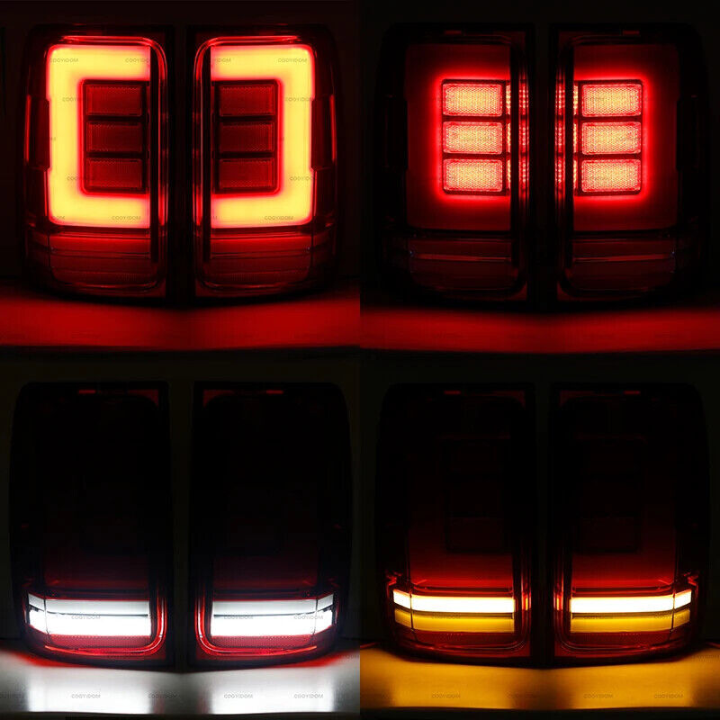 Pair for Volkswagen for VW Amarok V6 2009-2020 LED Tail Light Brake Turn Signal Lamp