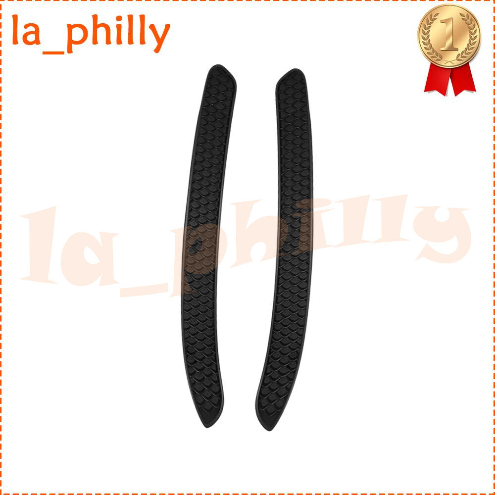 LHRH Rear Bumper Grille Cover Trims Black for Mercedes C117 CLA  AMG 2014-2019 Q