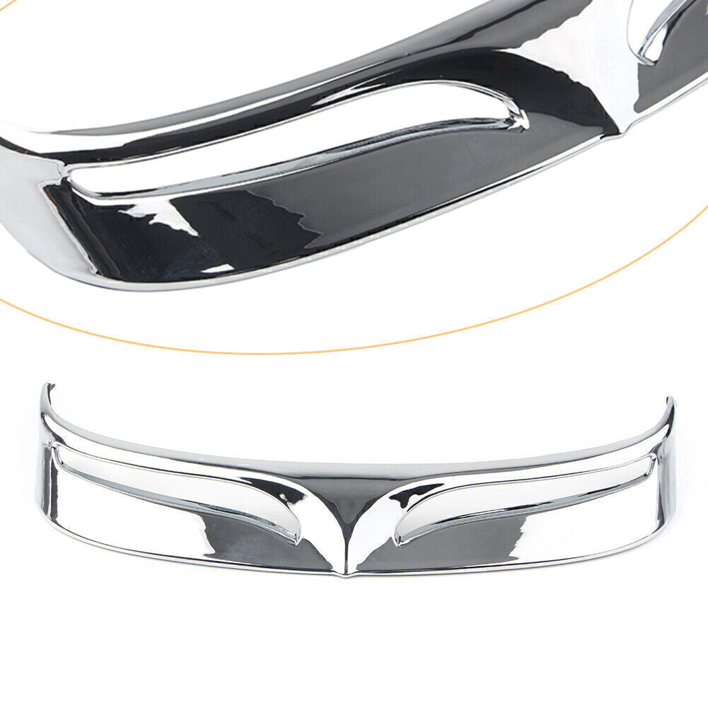 ABS Rear Fender Edge Trim Tip Trailing Chrome for Harley Davidson Fatboy FLSTF/B Q
