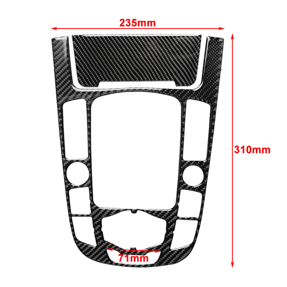 Center Console Gear Shift Panel Cover Trim Fit for Audi A4 S4 B8 B9 A5 S5 Q5 SQ5 Car