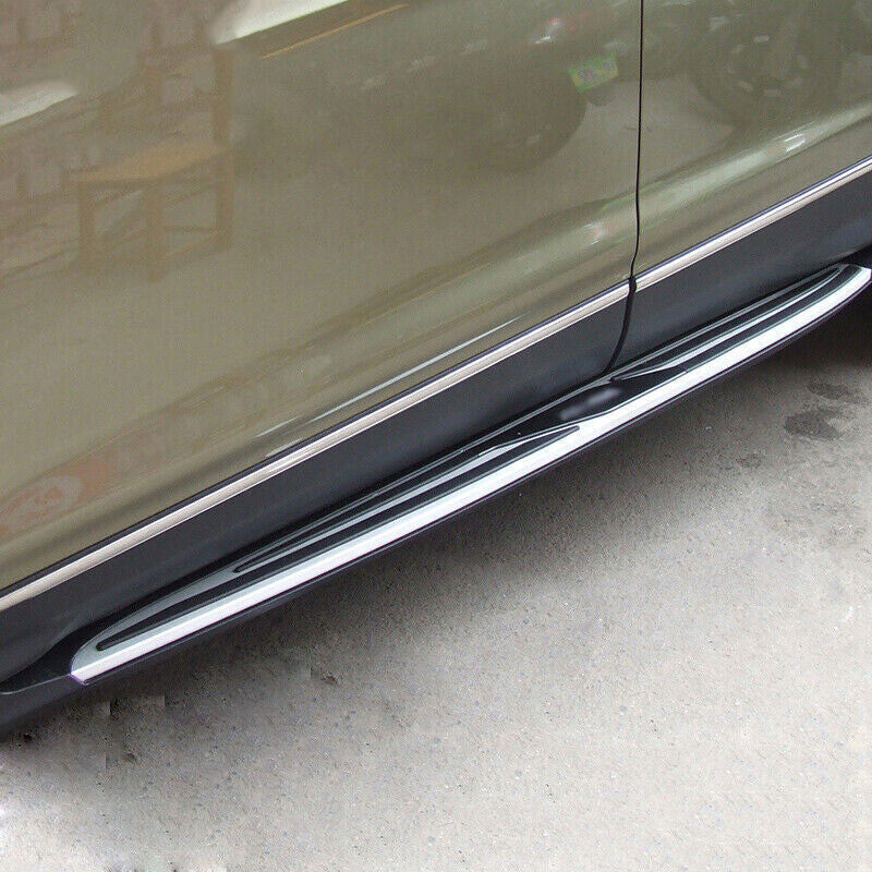 4x for Ford Kuga Escape 2013-2019 Chrome steel Body Door Side Molding Trim Strip