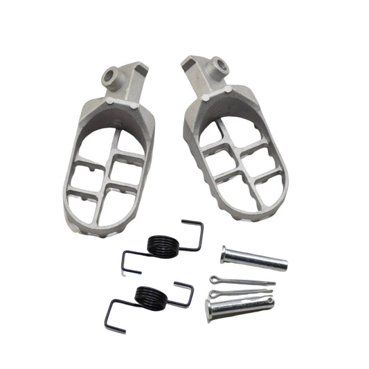 Foot Pegs Rest Footpegs for Yamaha PW50 PW80 BW80 DT50 RT100 RT180 TTR110 TTR50E