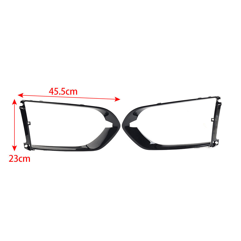 Fog Lights Fog Lamp Molding Frame Bezel Cover for Jaguar F-Pace R Sport 16-20 19