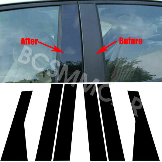 Pillar Post Door Window Molding Cover Trim Fit for Jeep Grand Cherokee 2011-2021