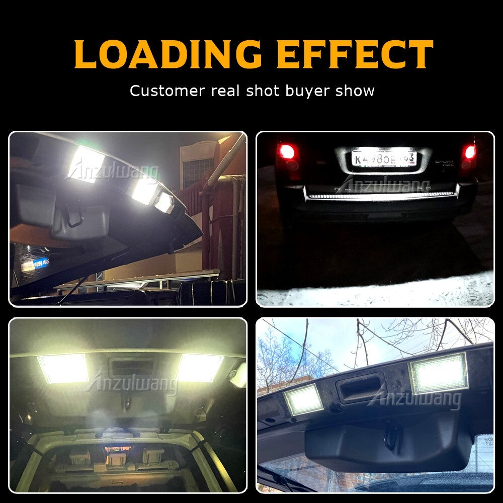 LED License Plate Lamp For Land Range Freelander 2005-2013 Discovery Rang for Rover