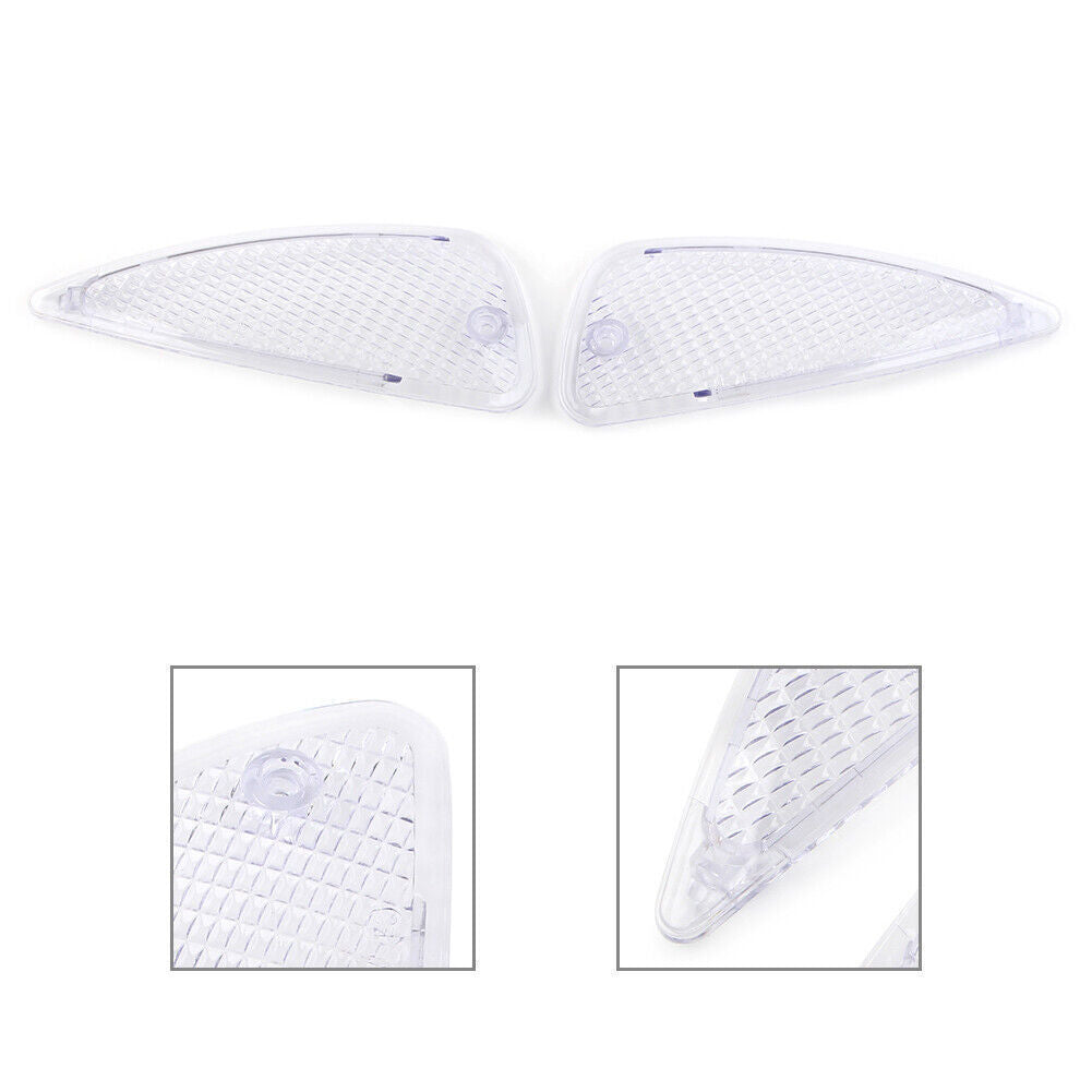 2x Turn Signal Blinker Lamp Indicator Clear Lens Cover for BMW K1200RS 1997-2001 Q