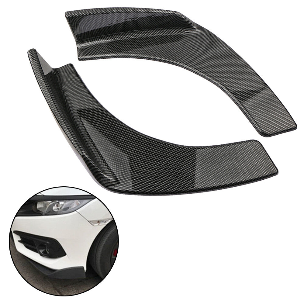 2-piece universal front bumper, side skirt, lip splitter, Kanard diffuser cover