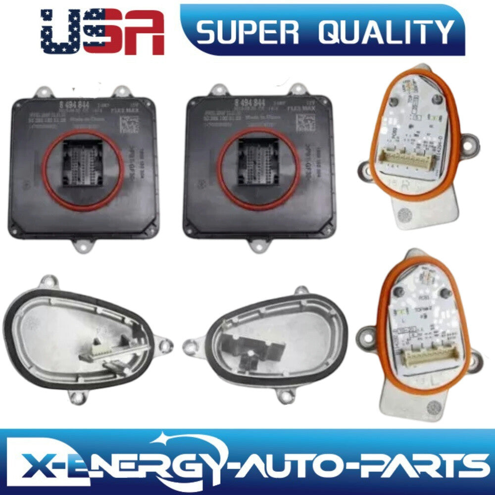 6pcs Full Set LCI LED Headlight DRL Source Module 63118494844 for BMW X1 F48