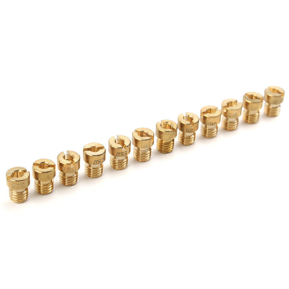 5mm Replacement Carburetor Carb Main Jets 75-102 For Dellorto Sha Phbg Phbd