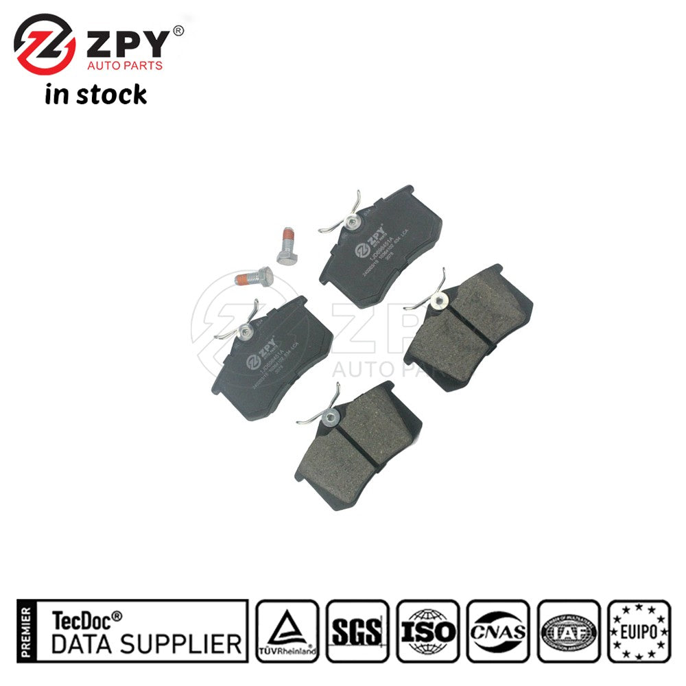 ZPY New Hight Quality Rear Disc Brake Pad Set for VW for Passat 1JD 698 451A Q